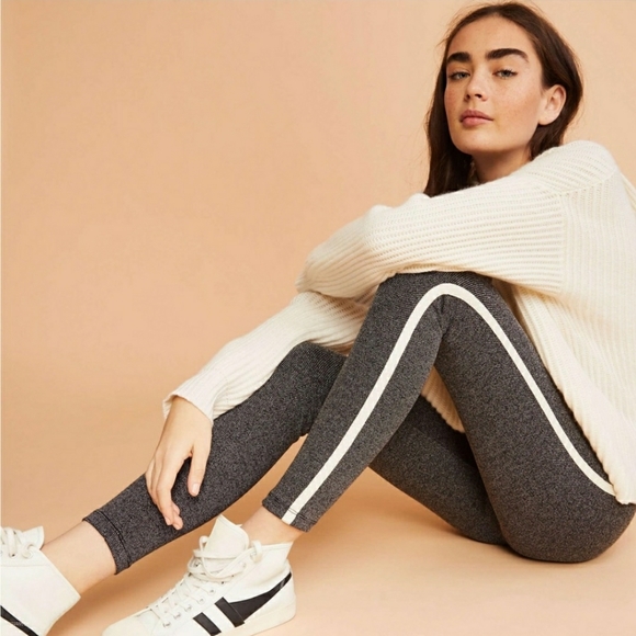 Lou & Grey Speckled Side Stripe Ponte Leggings - Picture 6 of 6